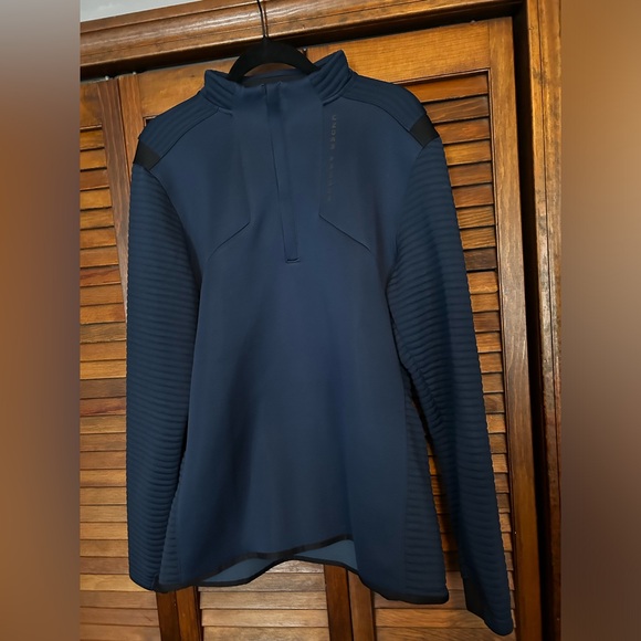 Men’s Golf Under Armour 1/4 Zip Cold Gear Pullover - Picture 4 of 5